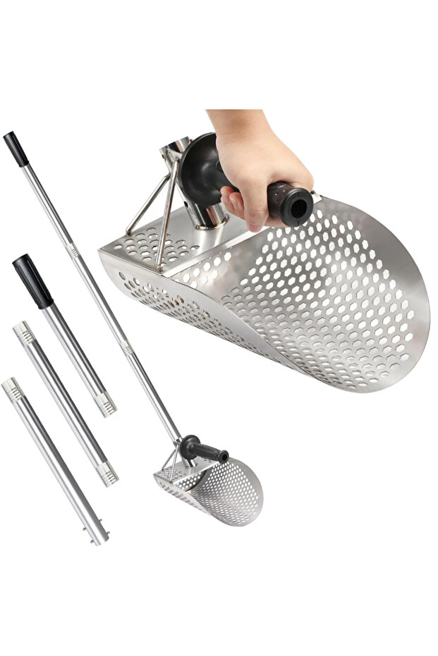 Hot Sell Sand Scoop for Metal Detecting Metal Detector Beach Finds Scoop Equipment Garden Gadgets...