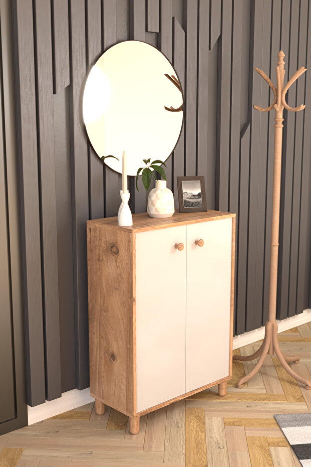 Boemo Ayakkabılık Ayakkabı Dolabı Çok Amaçlı Dolap - 3