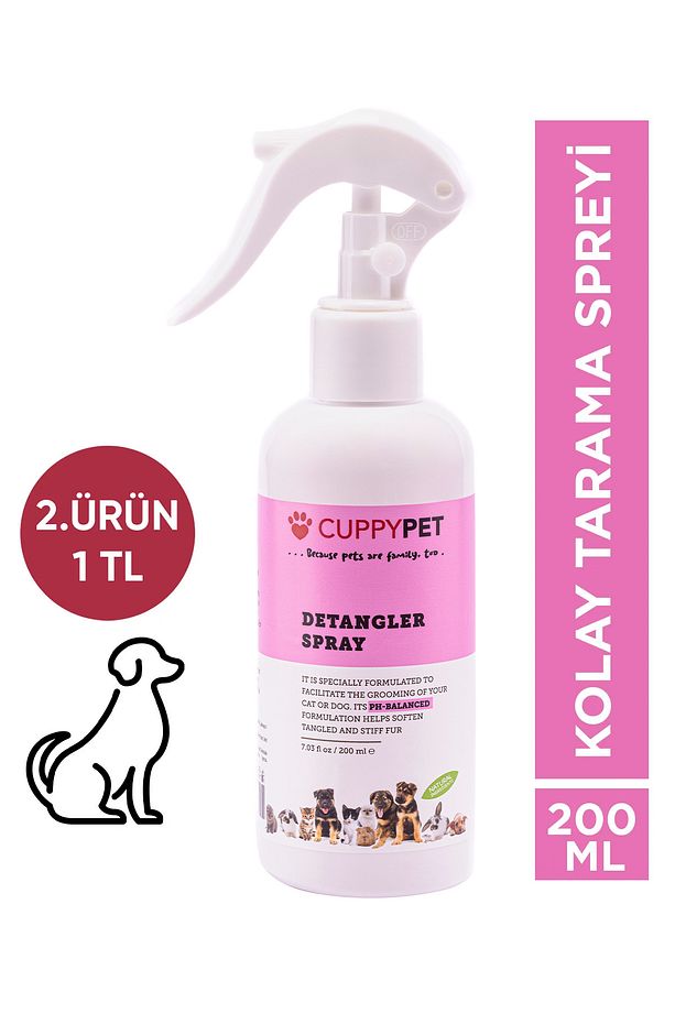 Köpekler Için Kolay Tarama Spreyi 200 ml - 1