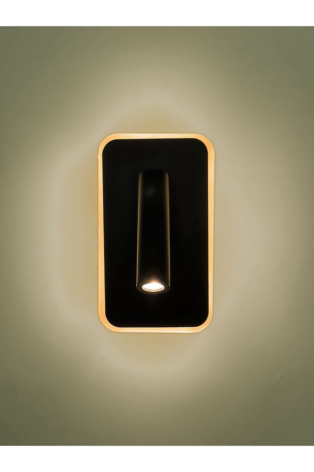 Type-C Girişli LED Duvar Okuma Lambası – Başucu & Çalışma Apliği (Çelik Gövde) - 6