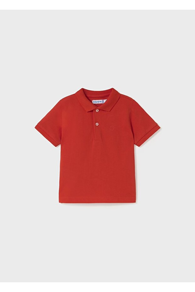 Baby Boy Basic Polo Neck T-Shirt