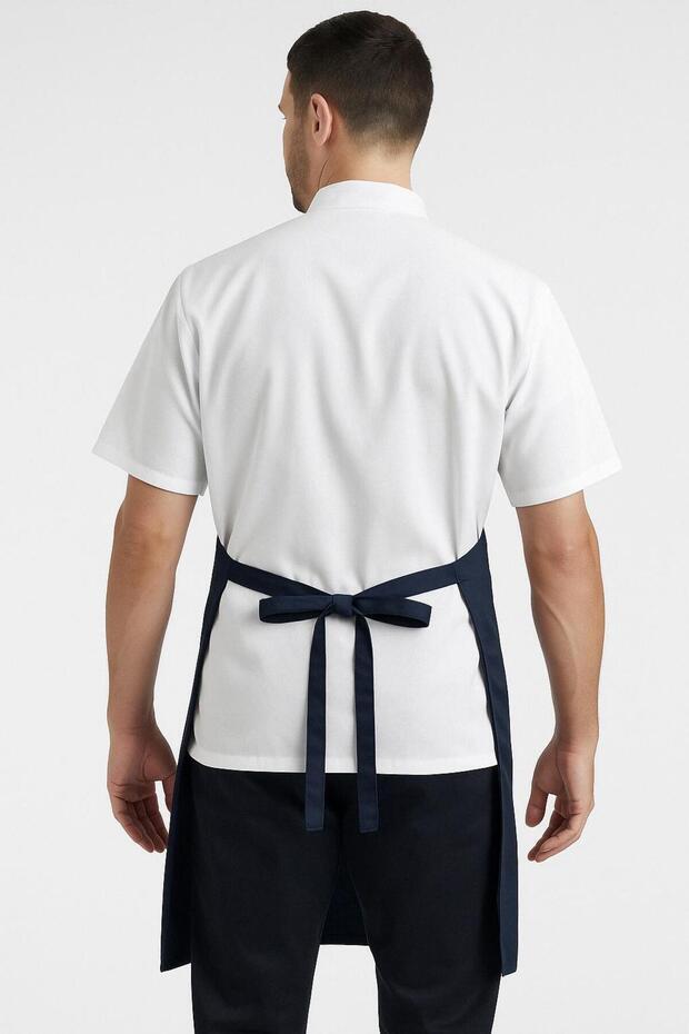 Mutfak Aşçı Önlüğü Şef Garson Kafe Aşçı Barista Önlük Masterchef Unisex Chef Apron - 2