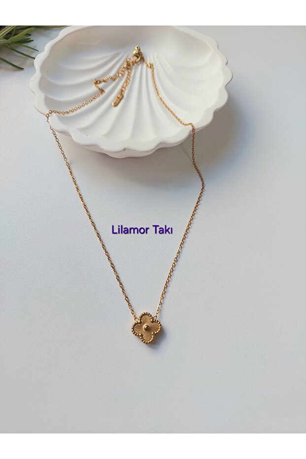 Van Cleef Çelik kolye - 1