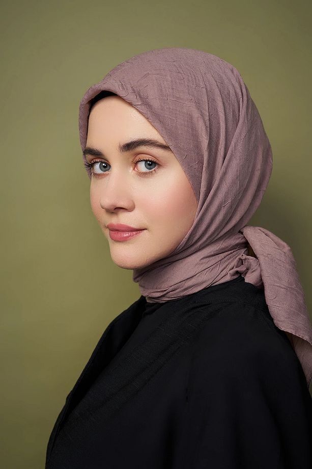 MODAKAŞMİR BAMBU EŞARP TOZLU KAHVE - 4