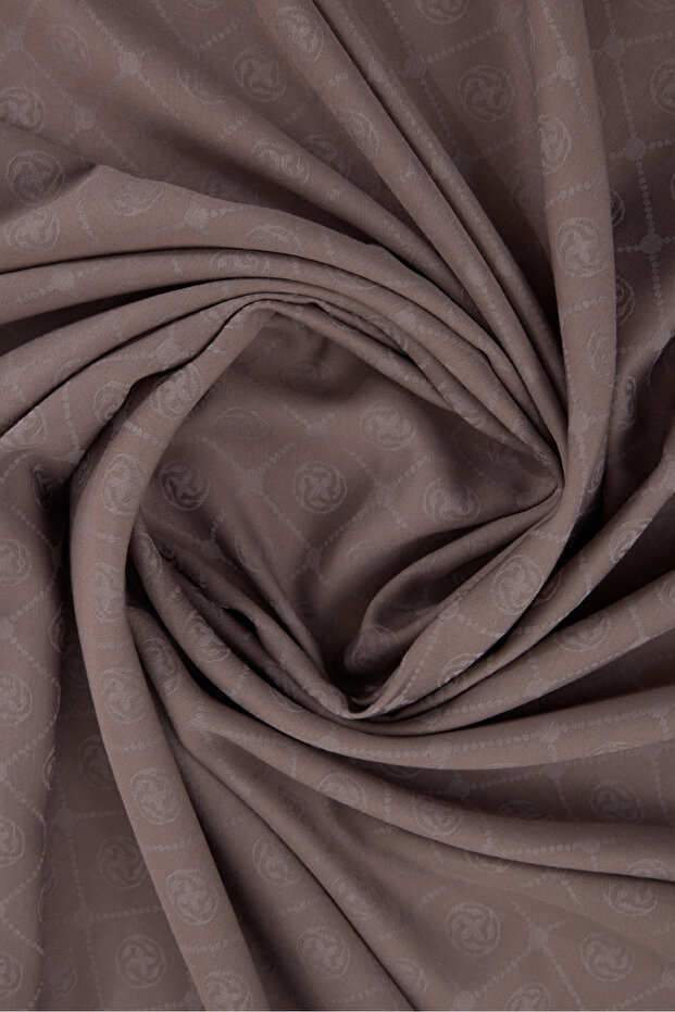 Eșarfă din bumbac - nurcă - 3