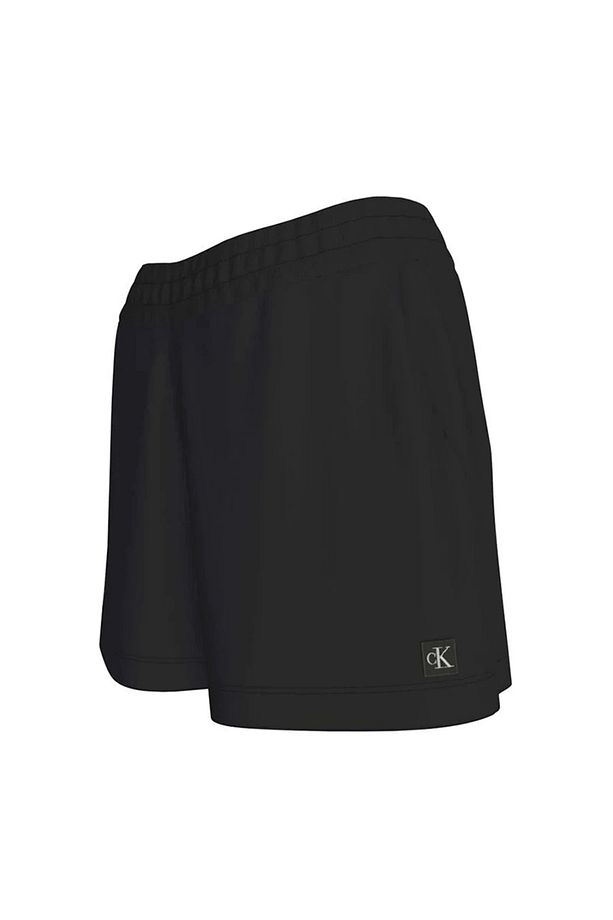 Ck Embro Badge Shorts Kadın Siyah Şort J20j223418-beh - 4