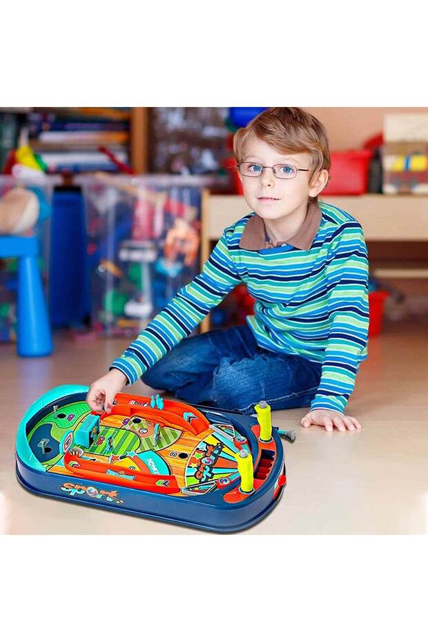 Interactive Pinball / Flipper game, 47x29x12 cm - 5