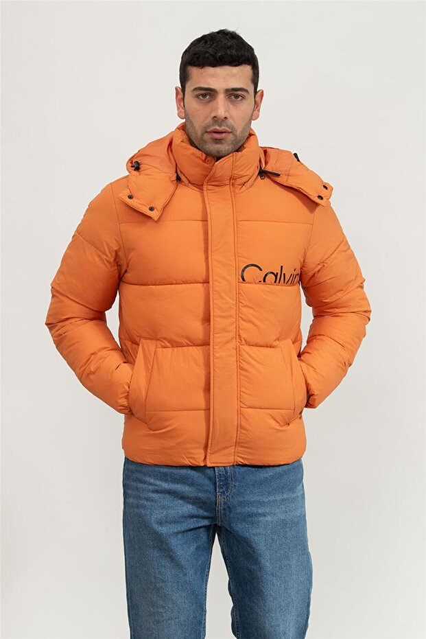 Essentials Non Down Logo Erkek Mont - 1