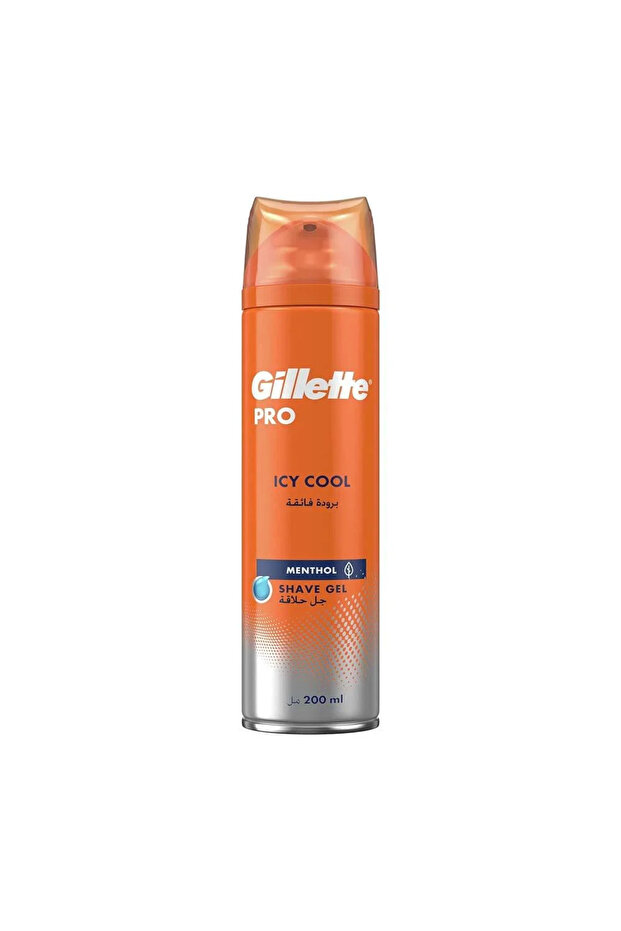 Pro Shave Gel 200ml Icy Cool 2150 --- Gillette Sensitive Skin Icy Cool Shave Gel 200ml