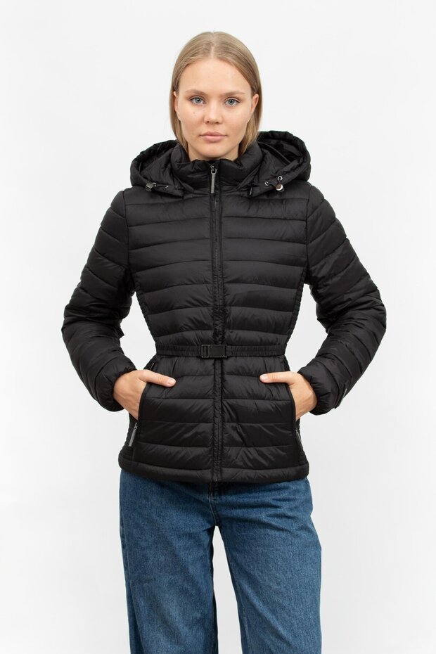 Lw Padded Waist Smocking Jacket