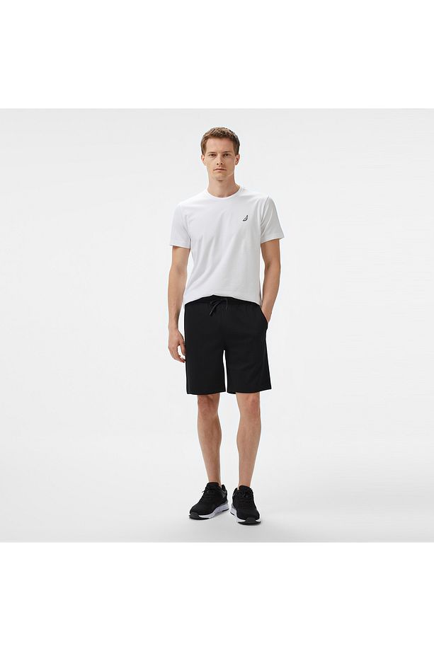 Erkek Siyah Regular Fit Şort - 1