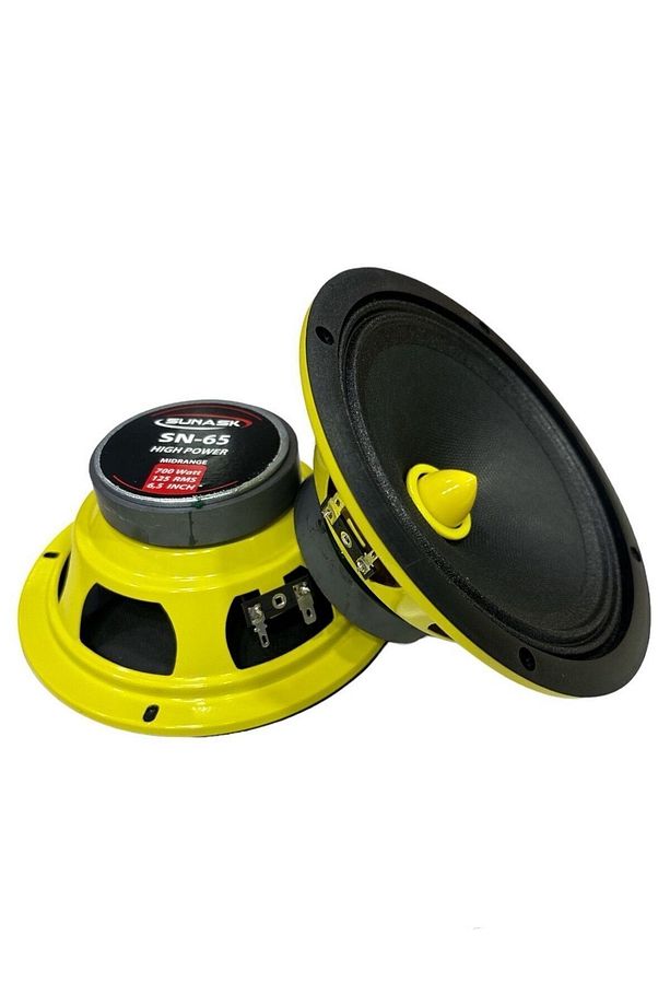 Sn-65 700 Watt 125 Rms 16 Cm Midrange Hoparlör 2 Adet Amfi Uyumludur Yerli Üretim - 5