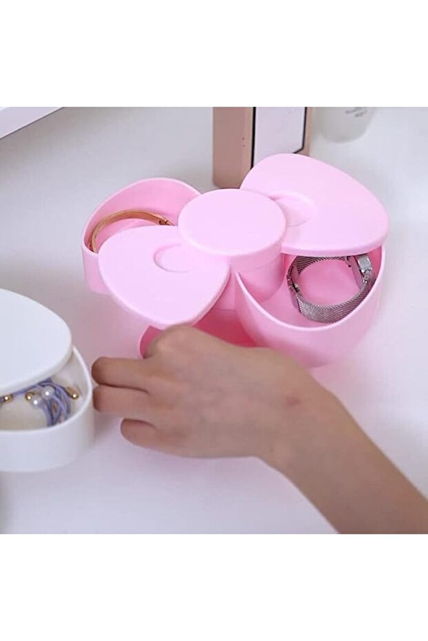 Rotating Jewelery Box Pink