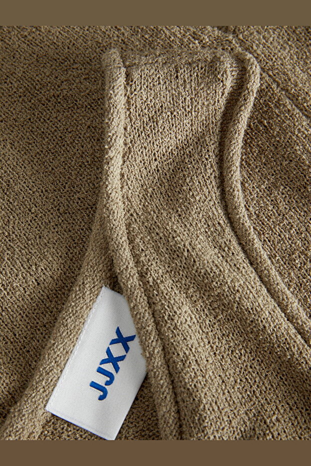 Kadin Kalin Askili Triko Bluz - Amara - 8