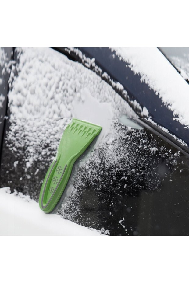 مكشطة ثلج للزجاج الامامي للسيارة - 2