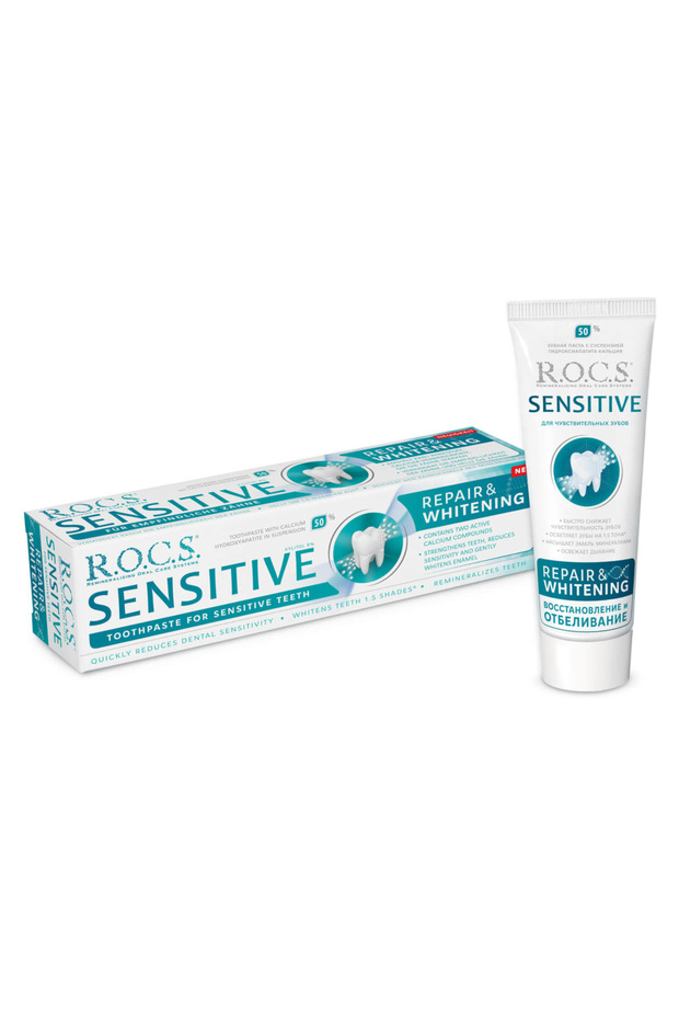 R.o.c.s Toothpaste Sensitive Repair & Whitening For Sensitive Teeth 94 G - 1
