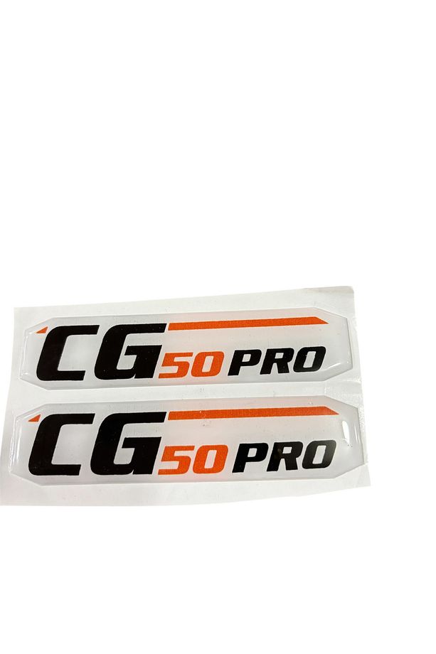 CG 50 PRO YAN KAPAK YAZISI YAPIŞKANLI - 1