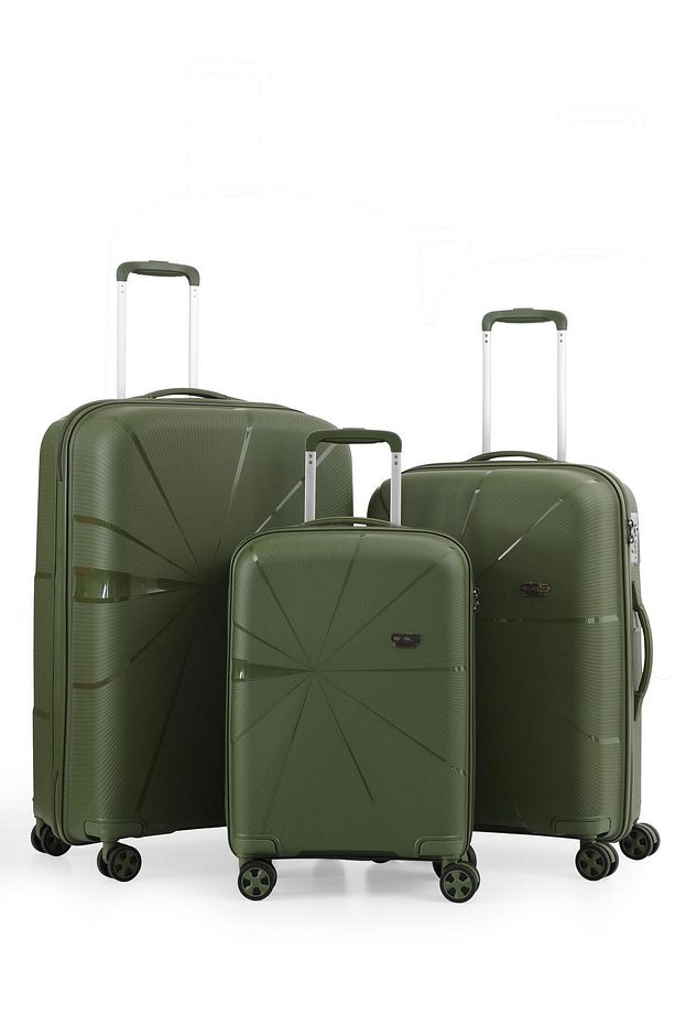 ÇÇS 5264 Polipropilen 3 lü Valiz Seti - 1
