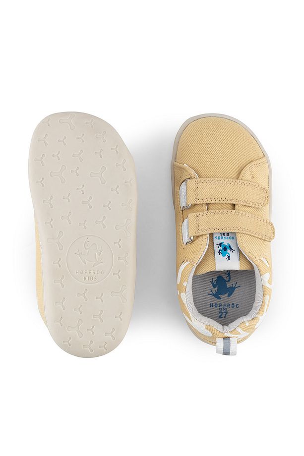 Hopfrög Smart Walker Recycled Canvas Eco Barefoot Çocuk Ayakkabı - 3