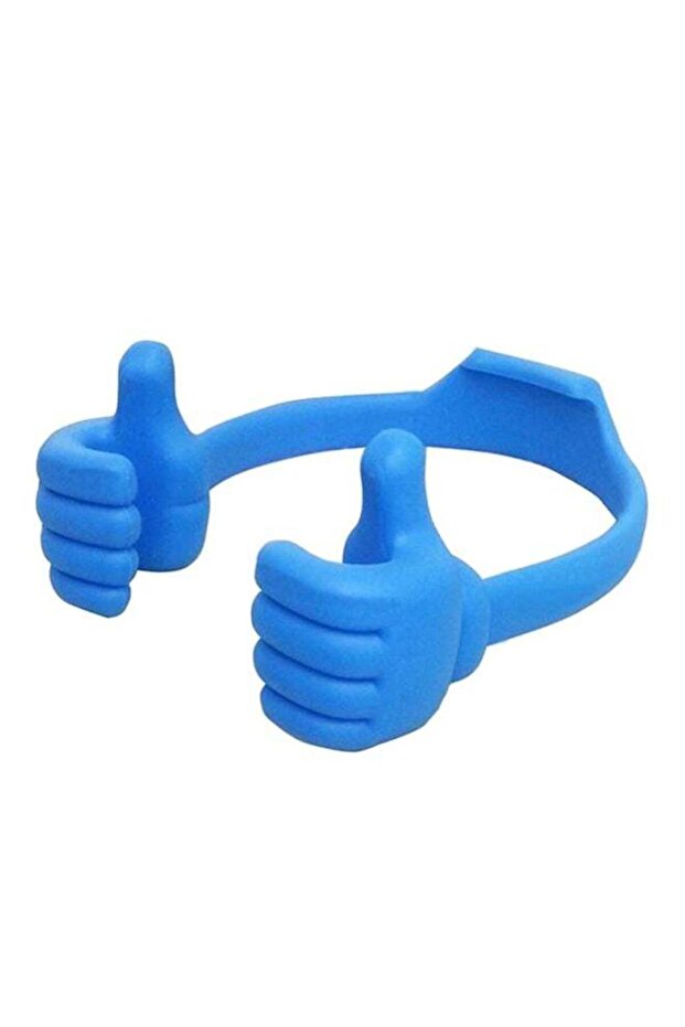 حامل إبهام بتصميم OK باللون الأزرق - 1