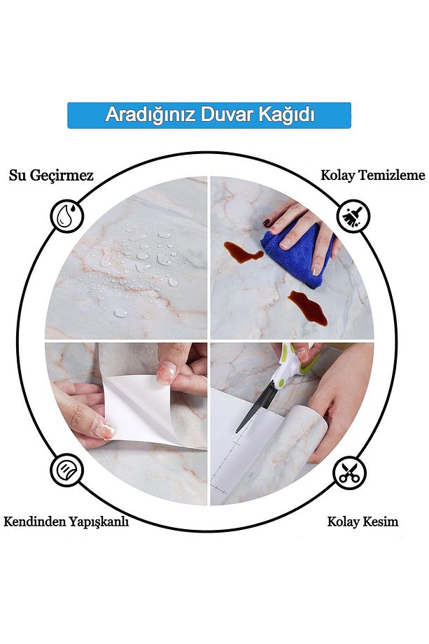 Kendinden Yapışkanlı Buzlu Cam Filmi Duşakabin Ve Balkon Camı Kumlama Folyosu 61 x 100 - 7