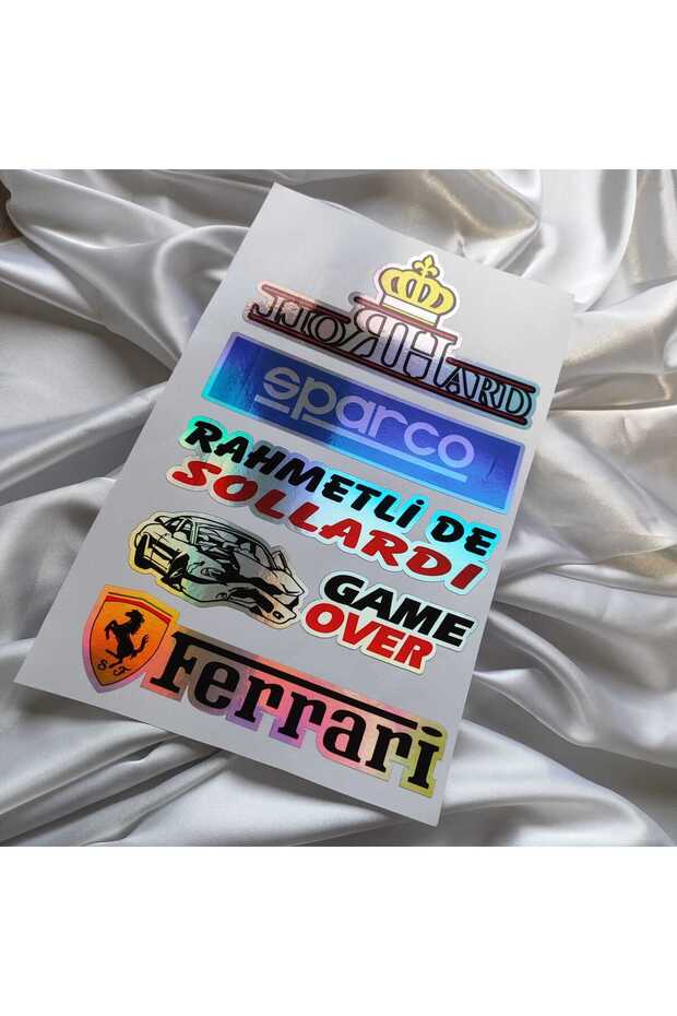 Yeni̇mod2 Hologram Rear Window Sticker Can Be Adhered Separately. Compatible with Oto-Moto Bicycles
