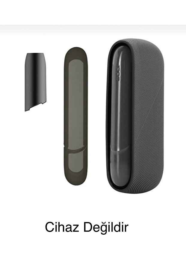 Iqos Duo 3 Top Cover with Side Cover Duo Black Case (Suitable for Devices That Use Sheets)