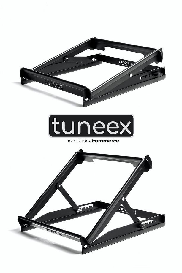 Çelik Laptop Standı Notebook Yükseltici Tüm Modellerle Uyumlu Altlık Ayarlanabilir Çelik - 1