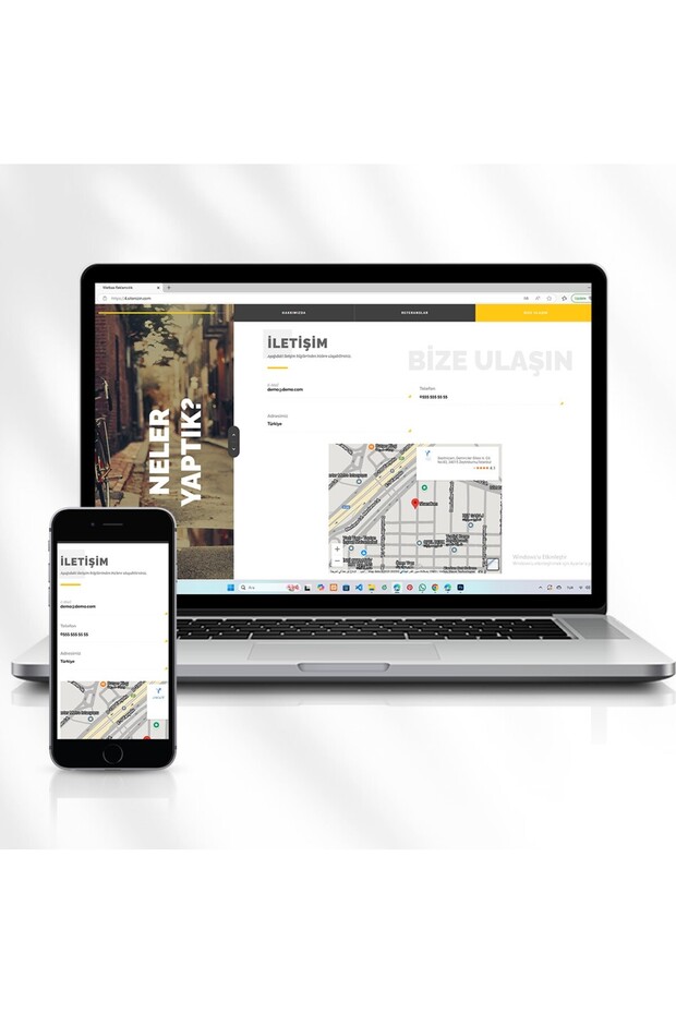 Matbaa, Reklam ve Grafik Tasarım Ofisleri Için Hazır Tanıtım Web Sitesi Kod: 4.sitenizin.com - 2