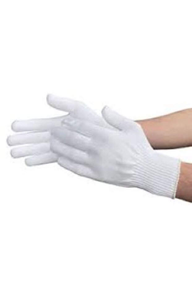 HAM ÖRGÜ İŞ ELDİVENİ (POLYESTER) (10 ÇİFT) - 1