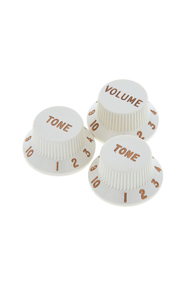Fender Vol&Tone Knobs Set Parchment - 1