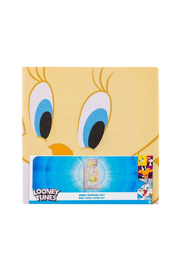 LCW HOME Karişik Tweety Baskılı Bebek Nevresim Seti - 5
