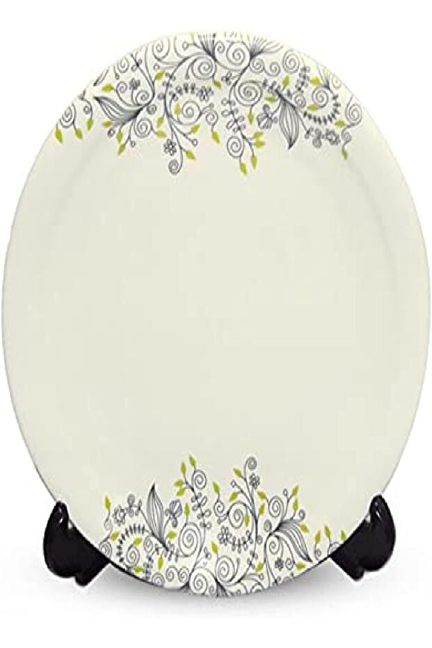 Round Plate 180 mm – GTG W-64, Durable and Compact Dining Plate