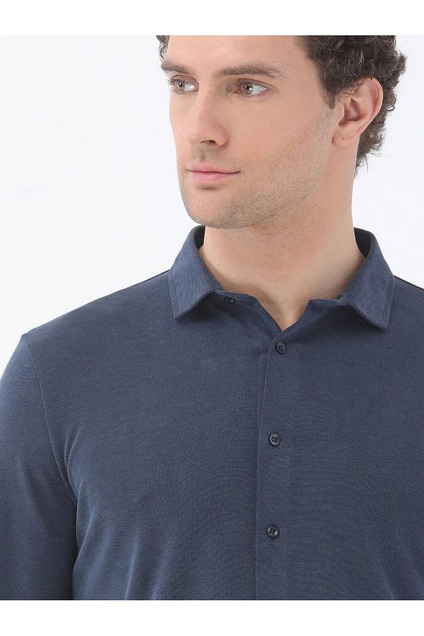 İndigo Regular Fit Casual Gömlek - 3