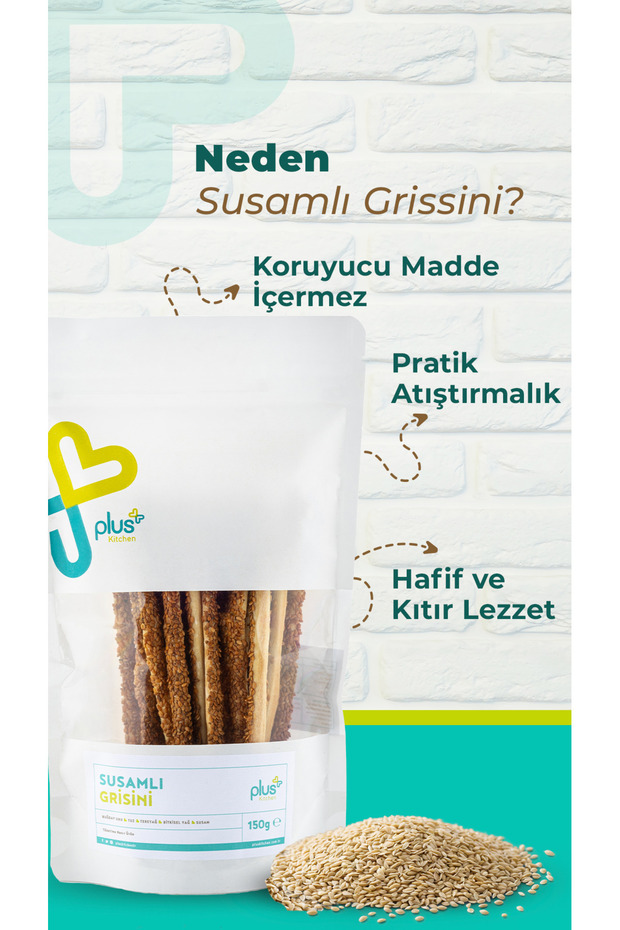 Susamlı Grissini 150 gr - 2