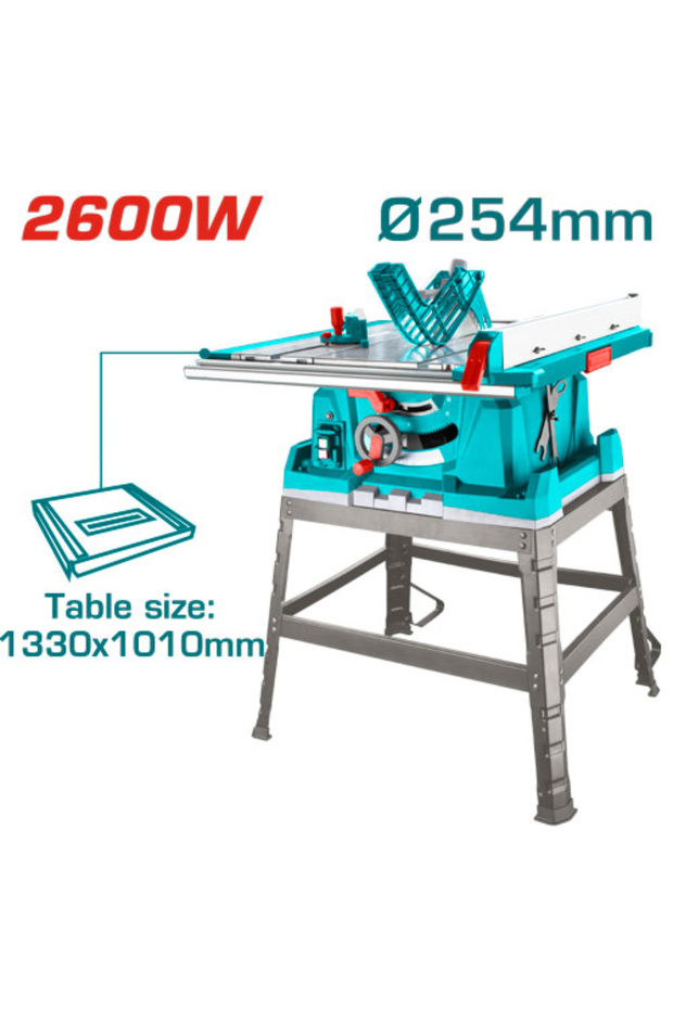 منشار طاولة 2600w 254mm