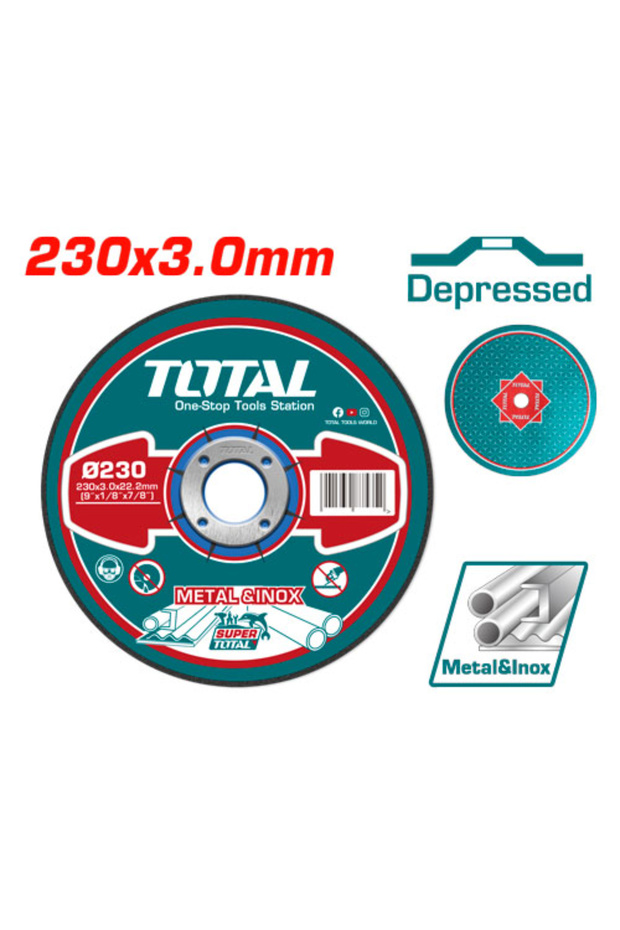 دسك قص حديد 9" 3.0mm