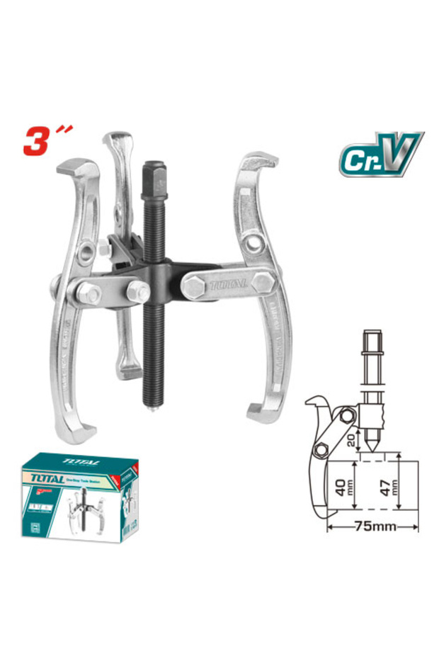 3" triple button - 1