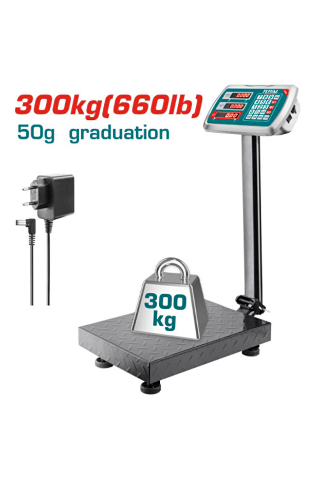 ميزان الكتروني 300kg