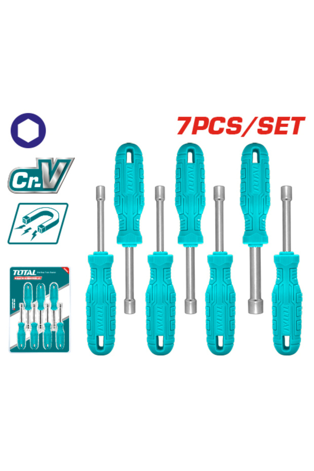 طقم مفك راس حبة 7قطع 7pcs/set - 1