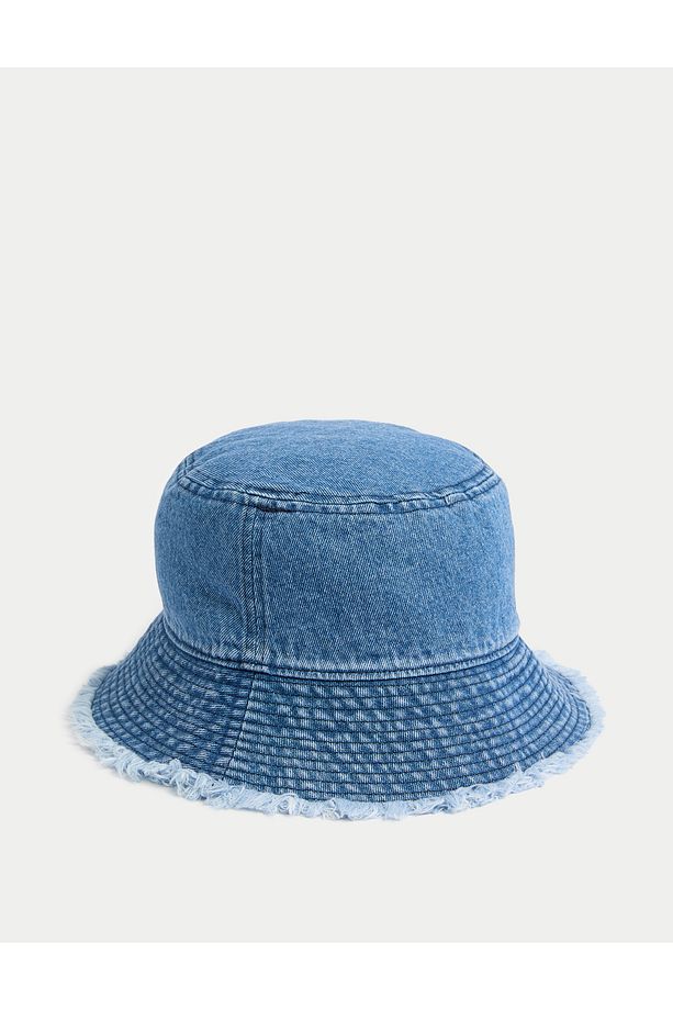 Pamuklu Bucket Şapka - 1