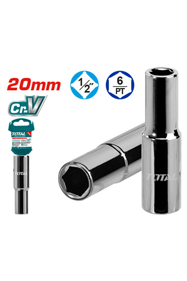 حبة كروم طويل مسدس 20mm 1/2"