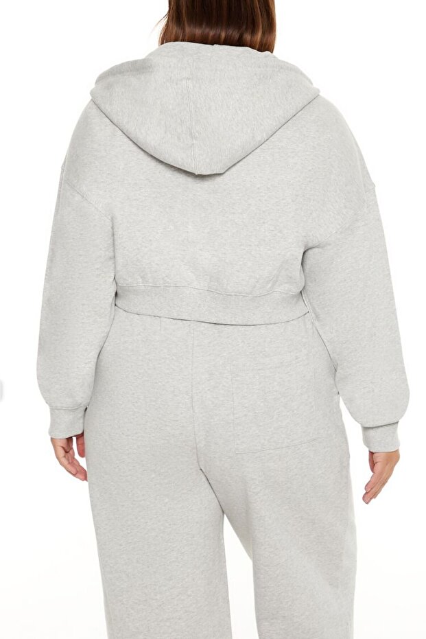 Plus Size French Terry Sweatshirt - 3