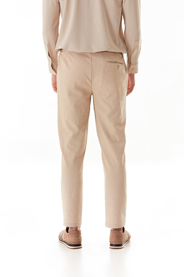 Joggerhose mit Spitzenbund - 4