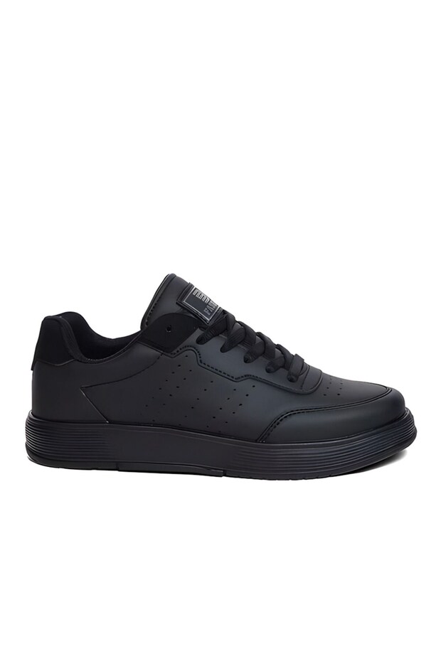 Lace-Up Unisex Sneaker Sports Shoes Black
