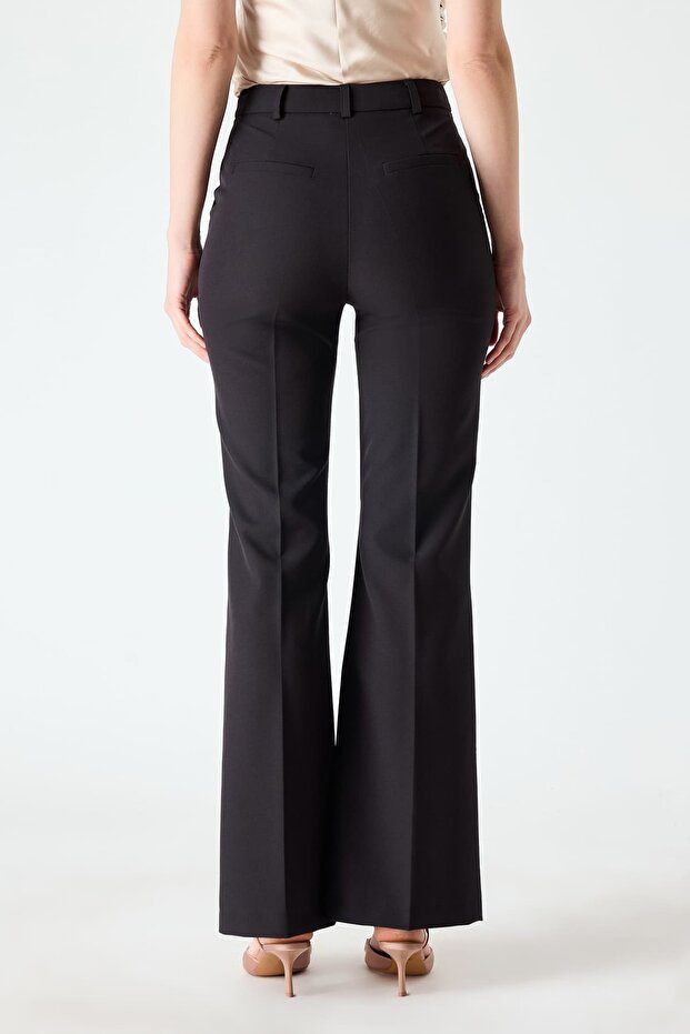 İspanyol paça lycralı pantolon - 4