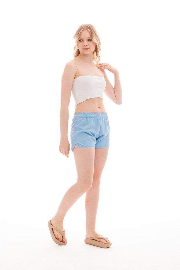 Kadın Basic Mini Boy Mayo Deniz Şortu Mayo Deniz Şortu - 1