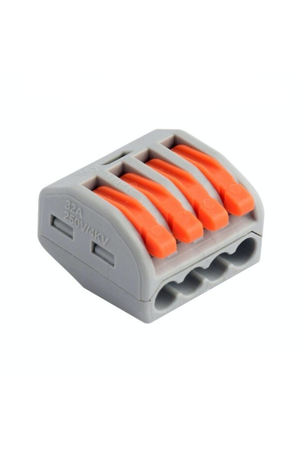 4 Pole Socket Connector, ElectroAZ - 1