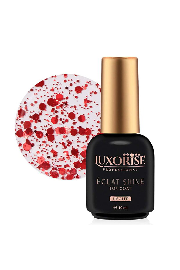 Top Coat - Eclat Shine, Ruby 10ml - 1