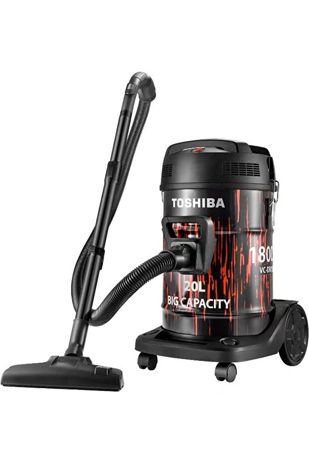 Vacuum Cleaner VC-DR180ABF(R) Black/Red